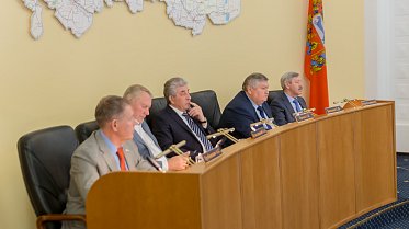 Заседание Законодательного Собрания Оренбургской области